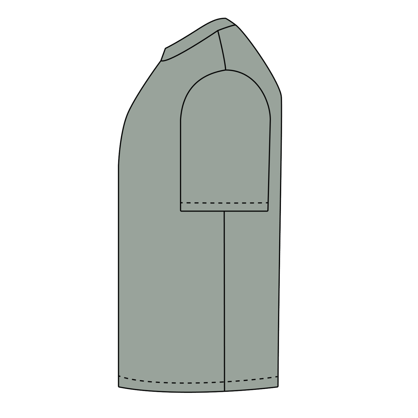 Heavyweight Earth Tone T-Shirt