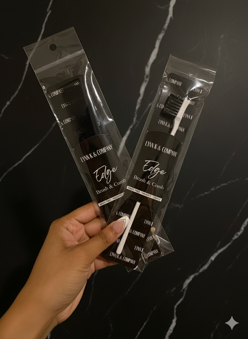 Lynn K & Co. Comb or Edge Brush