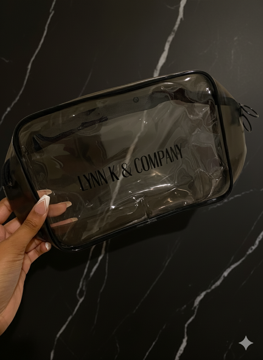 Lynn K & Company Clear Makeup Traveler